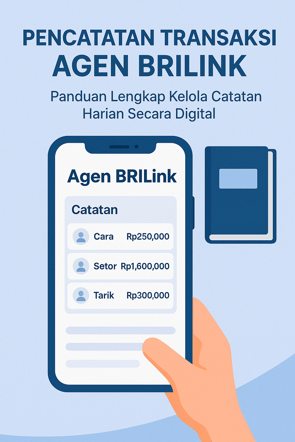 Pencatatan Transaksi Agen BRILink: Panduan Lengkap Kelola Catatan Harian Secara Digital